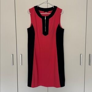 Tommy Hilfiger Coral and Navy Dress